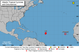 Huracán Lee avanza hacia el Caribe podría ser “extremadamente peligroso”