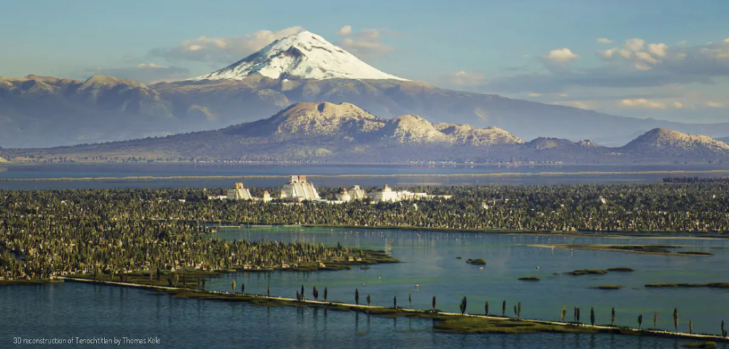 Así era la Capital Mexica: Reconstrucción 3D de Tenochtitlán