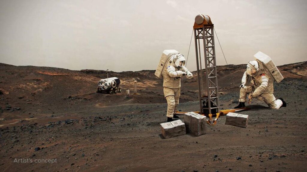 "Sitios con hielo" Encuentra la NASA posible apoyo para misiones a Marte