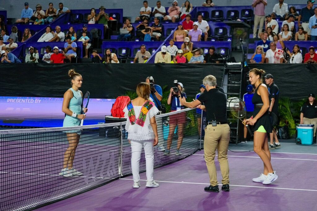 Con gran éxito, arranca torneo WTA Finals en Cancún