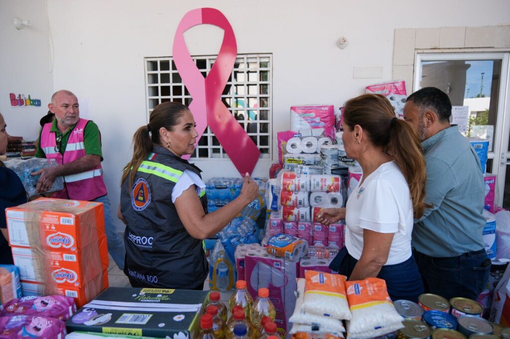 Quintana Roo envía 50 toneladas de ayuda humanitaria a Guerrero