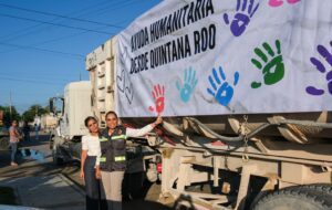 Quintana Roo envía 50 toneladas de ayuda humanitaria a Guerrero 