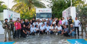 Quintana Roo envía 50 toneladas de ayuda humanitaria a Guerrero 