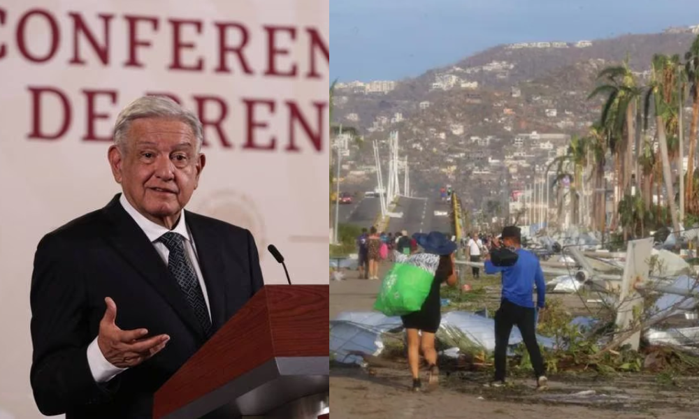 Inicia censo en Acapulco; pide AMLO no sacar provecho de tragedia