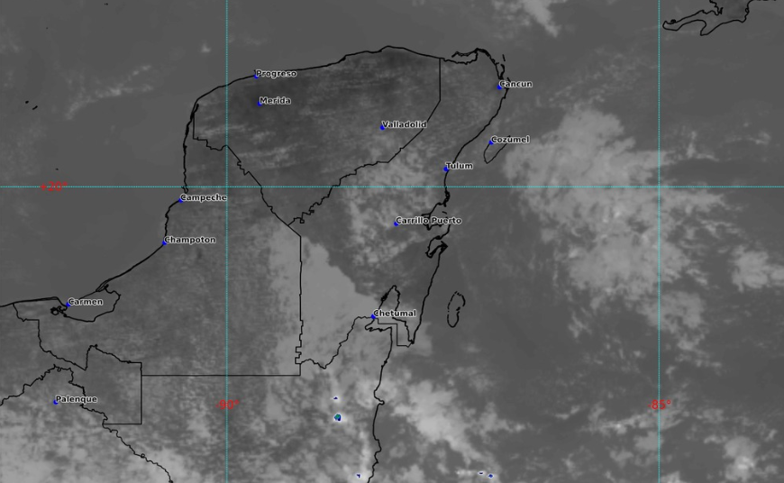 Clima para hoy en Cancún y Quintana Roo: Lluvias puntuales fuertes