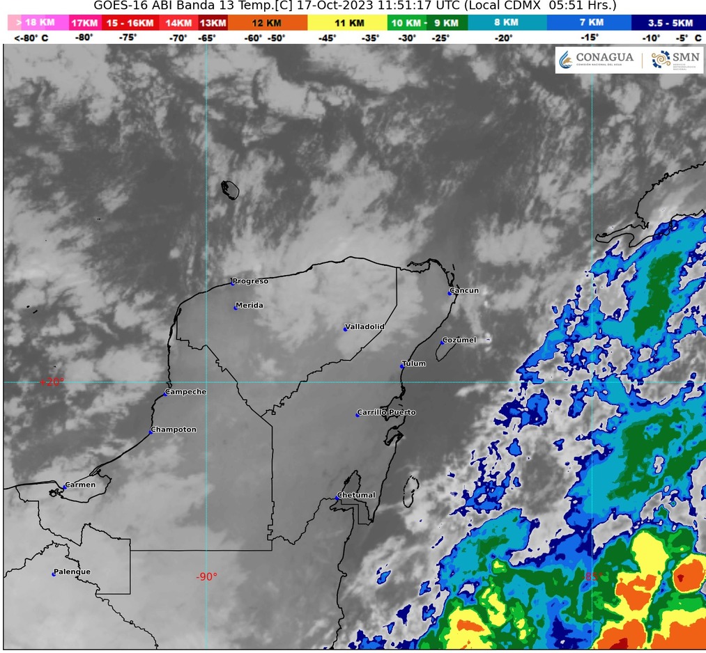 Clima para hoy en Cancún y Quintana Roo: Lluvias aisladas