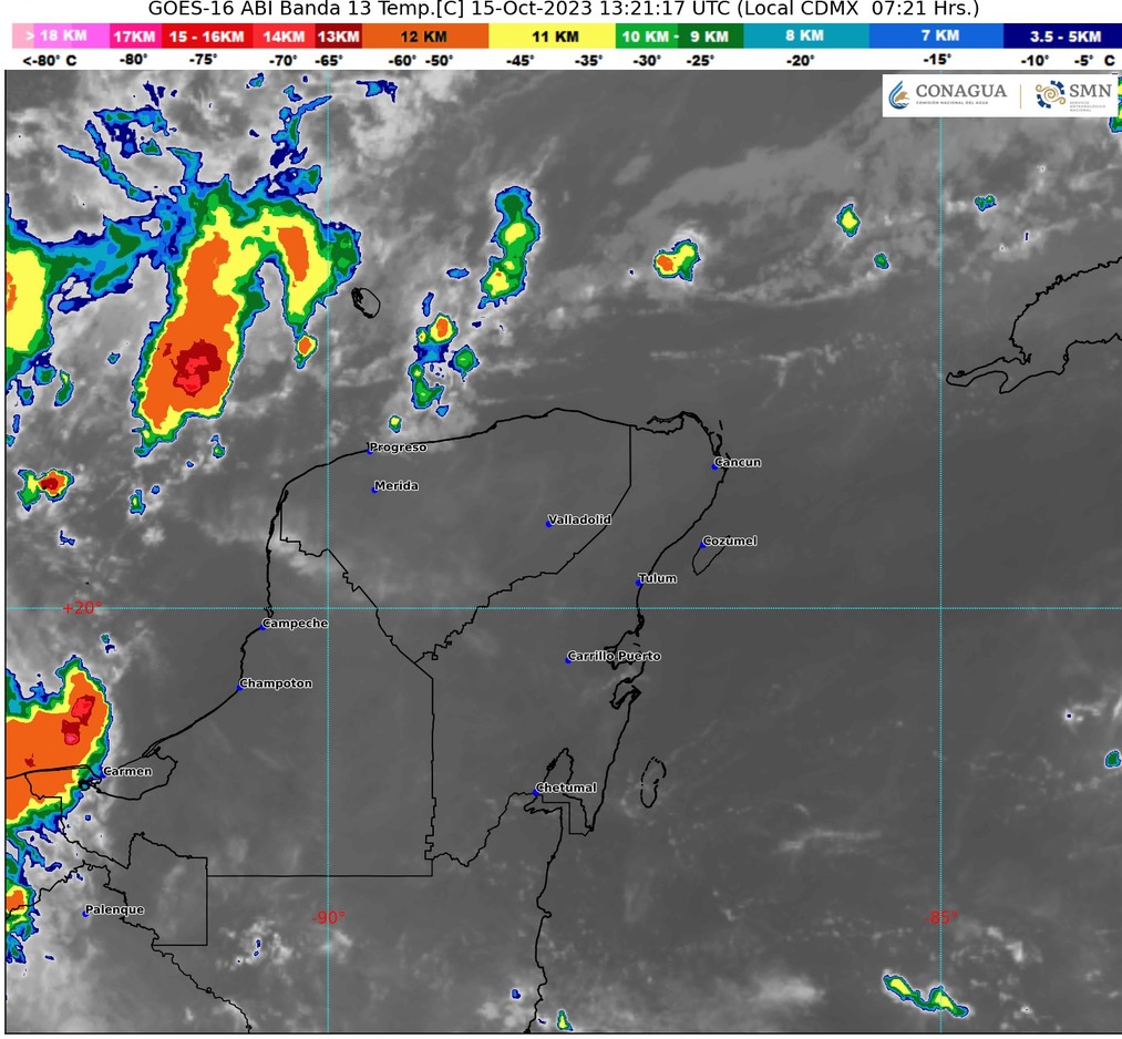 Clima para hoy en Cancún y Quintana Roo: Lluvias fuertes