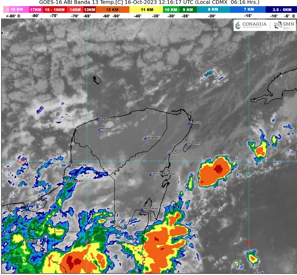 Clima para hoy en Cancún y Quintana Roo: Intervalos de chubascos