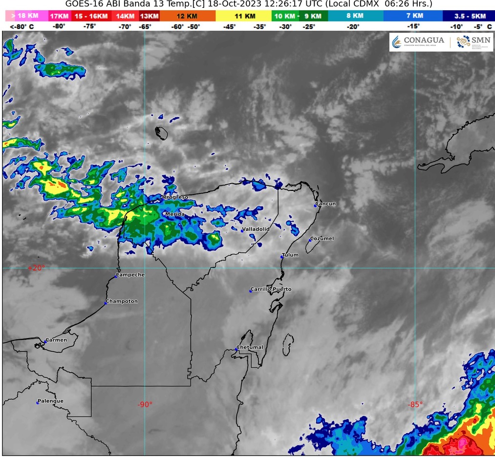 Clima para hoy en Cancún y Quintana Roo: Probabilidad de lluvias aisladas