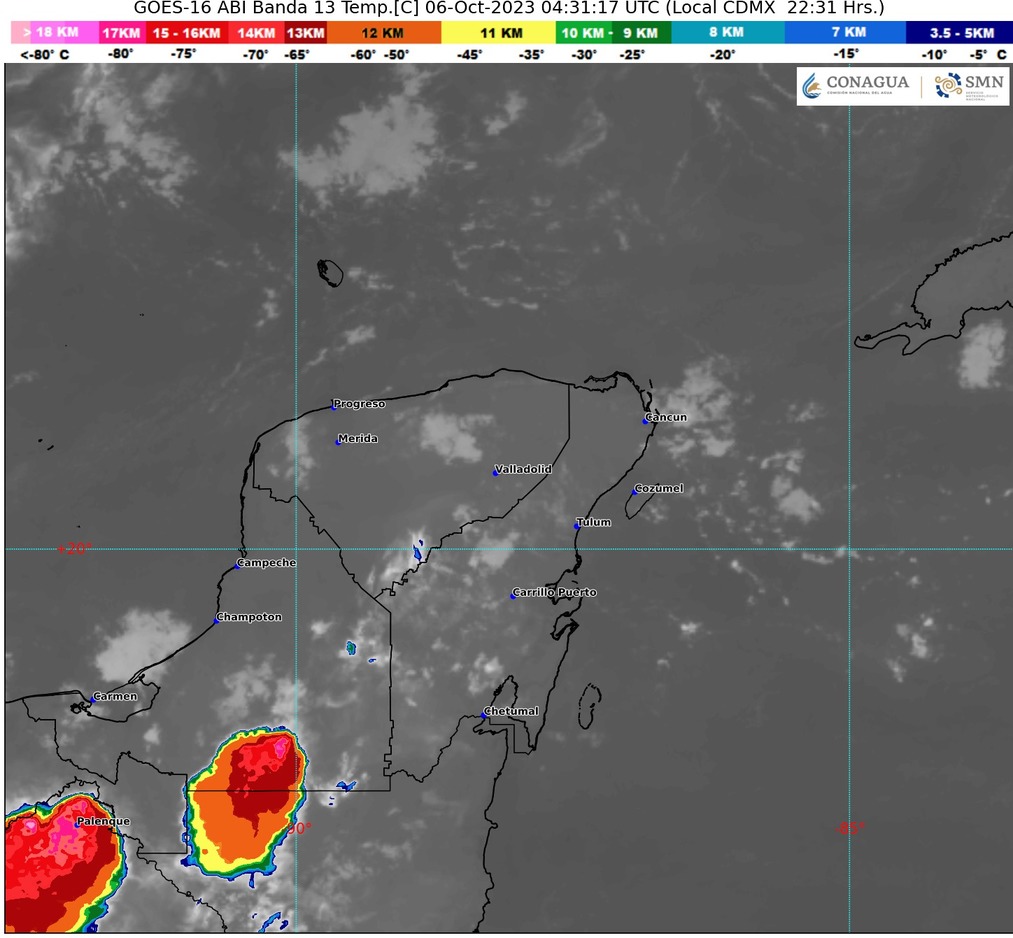 Clima para hoy en Cancún y Quintana Roo: Probabilidad de chubascos