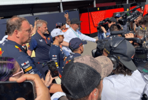 Desilusión para 'Checo' Pérez: Abandona el GP de México tras choque con Leclerc