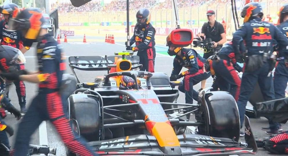 Desilusión para 'Checo' Pérez: Abandona el GP de México tras choque con Leclerc