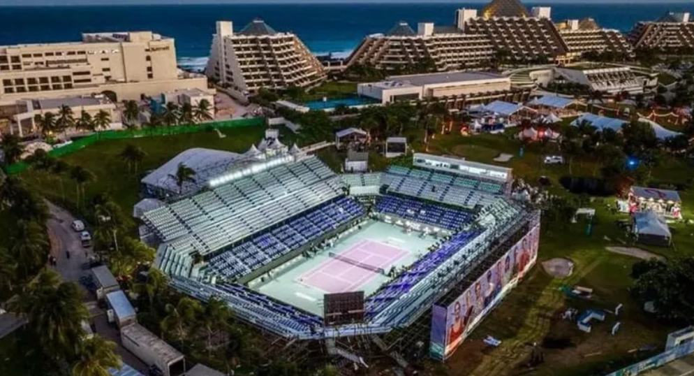 Preparativos Finales: Estadio Listo para el WTA Finals Cancún 2023