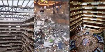 VIDEO: Huracán Otis destrozó Hotel Princess en Acapulco