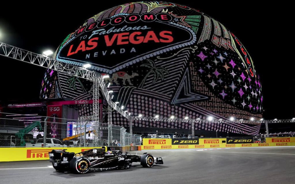 ¡Cancelado! Esto paso luego de 9 minutos de actividad en P1 del GP de las Vegas