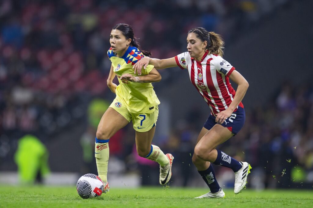 América vs Chivas en Semifinales del Apertura 2023 de la Liga MX Femenil