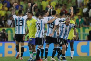 Argentina le gana a Brasil en Maracana y se vuelve historico
