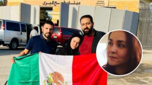 Doctora mexicana y su esposo fueron rescatados de Gaza.