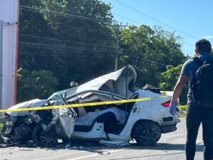 Hombre pierde la vida en accidente en el Boulevard Luis Donaldo Colosio 2