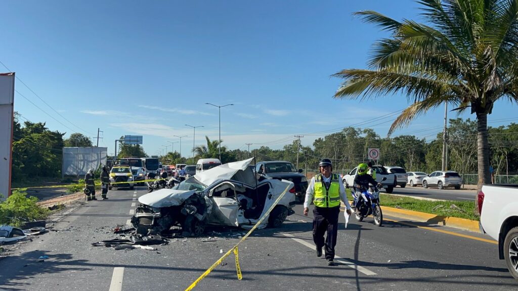 Hombre pierde la vida en accidente en el Boulevard Luis Donaldo Colosio