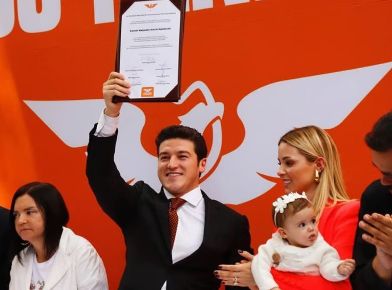 ¡Oficial! Samuel García se registra como precandidato presidencial por Movimiento Ciudadano
