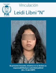 La FGE Quintana Roo, logró la vincularon a proceso a Leidi Libni “N” y Aníbal “N” relacionados en diversos homicidios, extorsiones y robo de vehículos.