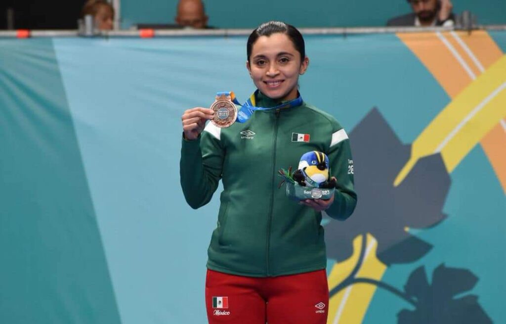 Chetumaleña conquista bronce para México en Juegos Parapanamericanos