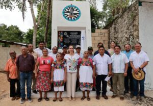 Celebran 41 Aniversario de la Fundación de Francisco May, Isla Mujeres 