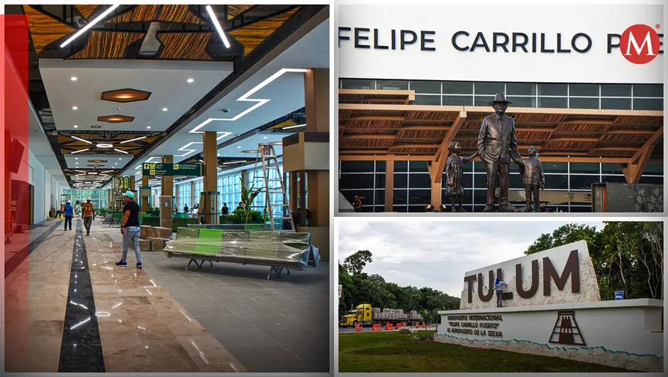 ¡Listo para despegar! Aeropuerto Internacional de Tulum 'Felipe Carrillo Puerto' 