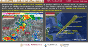 Se forma Ciclón Tropical Veintidós en el mar Caribe: ¿Afectará a Quintana Roo?