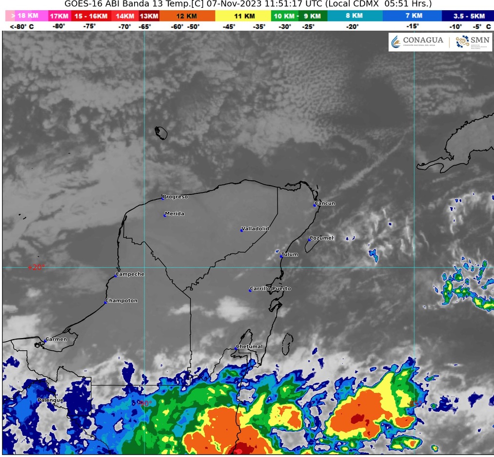 Clima para hoy en Cancún y Quintana Roo: Probabilidad de chubascos