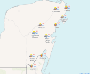 Clima para hoy en Cancún y Quintana Roo: Lluvias muy fuertes 