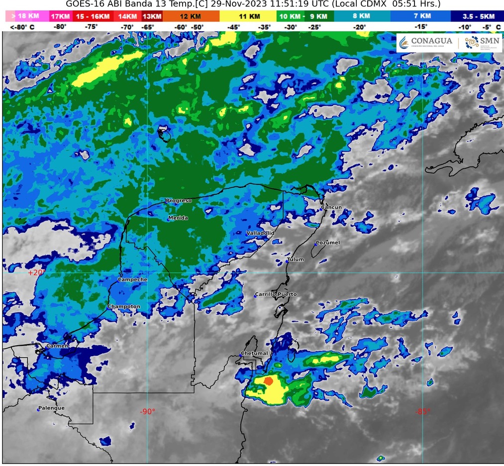 Clima para hoy en Cancún y Quintana Roo: Lluvias puntuales