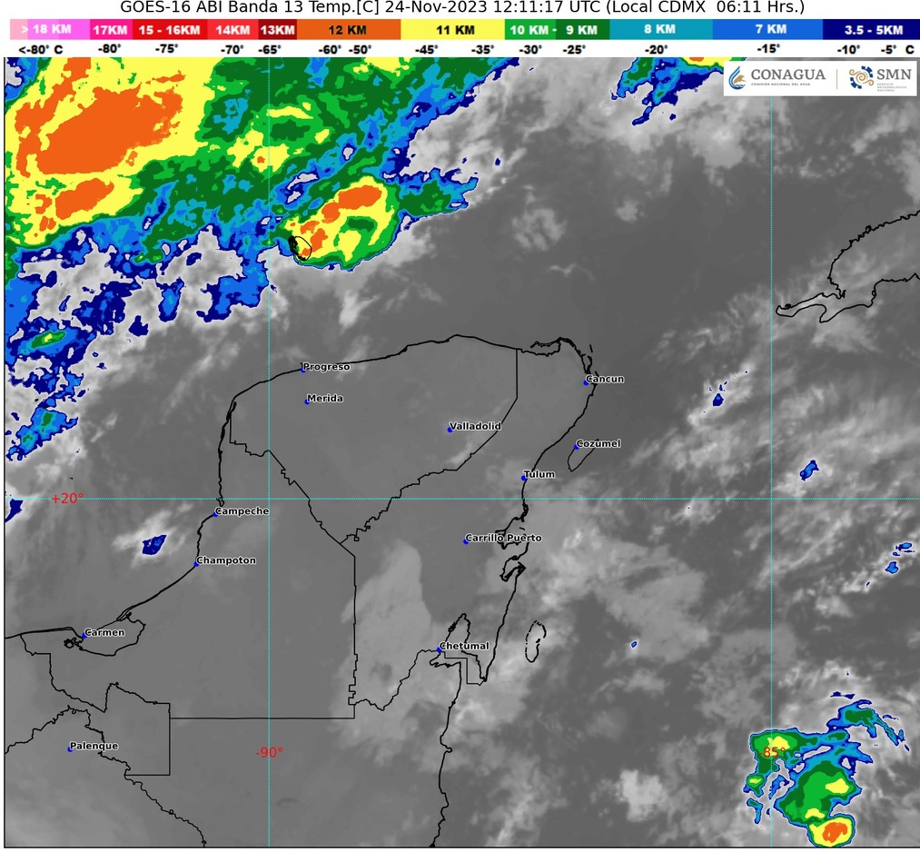 Clima para hoy en Cancún y Quintana Roo: Intervalos de chubascos