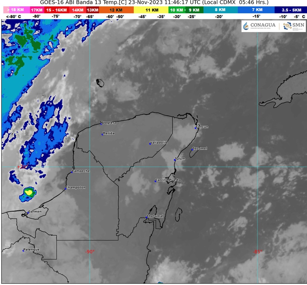 Clima para hoy en Cancún y Quintana Roo: Lluvias puntuales