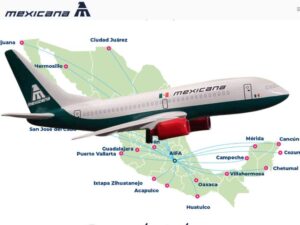 Debido a que Mexicana de Aviación, solo arrancará operaciones este 1 de diciembre con 9 de las 20 vuelos como había prometido, las personas que reservaron boletos para los destinos cancelados, serán compensados con viajes gratis a partir de junio de 2024.