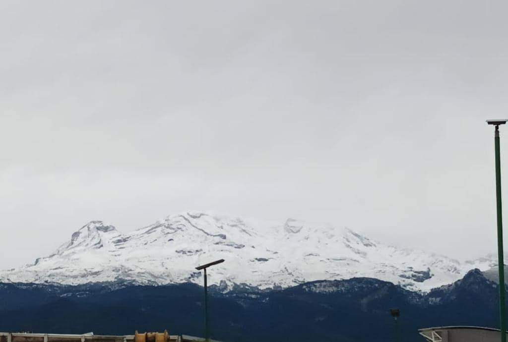 Nevado de Toluca amanece cubierto de blanco (FOTOS)