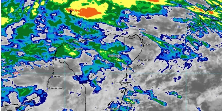 Clima para hoy en Cancún y Quintana Roo: Cielo medio nublado a nublado