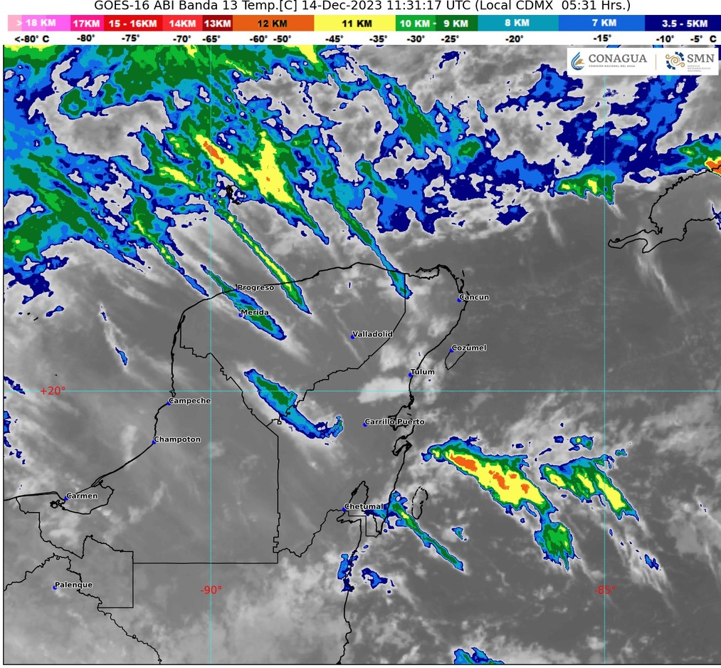 Clima para hoy en Cancún y Quintana Roo: Lluvias puntuales