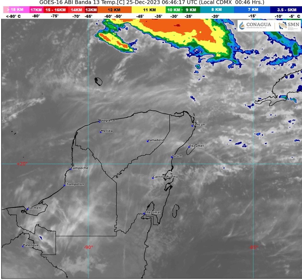 Clima para hoy en Cancún y Quintana Roo: Probabilidad de chubascos