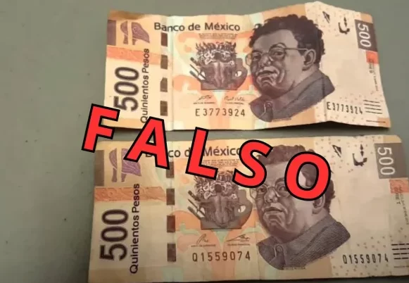 ¡Aleta! Detectan circulación de billetes falsos en México