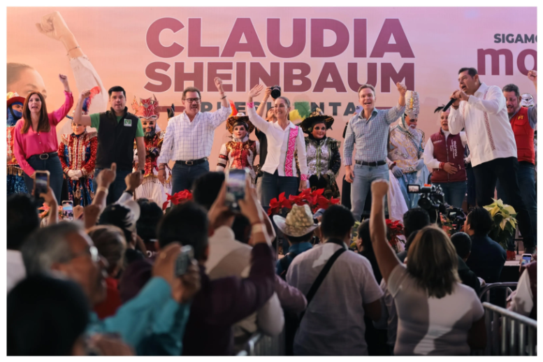 Claudia Sheinbaum quiere y se compromete a conectar el país a través del tren de pasajeros