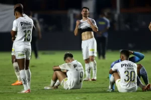 Santos de Pele desciende a la Serie B de Brasil
