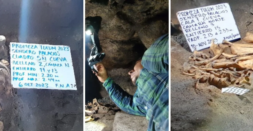 Descubrimiento arqueológico en Tulum revela hallazgo de restos prehispánicos