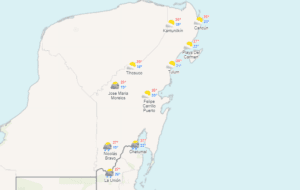 Clima para hoy en Cancún y Quintana Roo: Lluvias aisladas