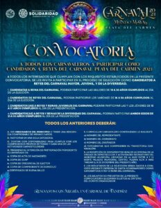 Lanzan convocatoria para Carnaval 2024 en Playa del Carmen 