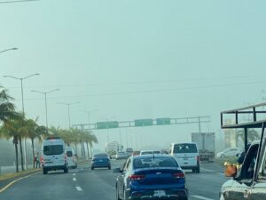 Cancún amanece con neblina; al menos 6 vuelos fueron afectados (FOTOS)