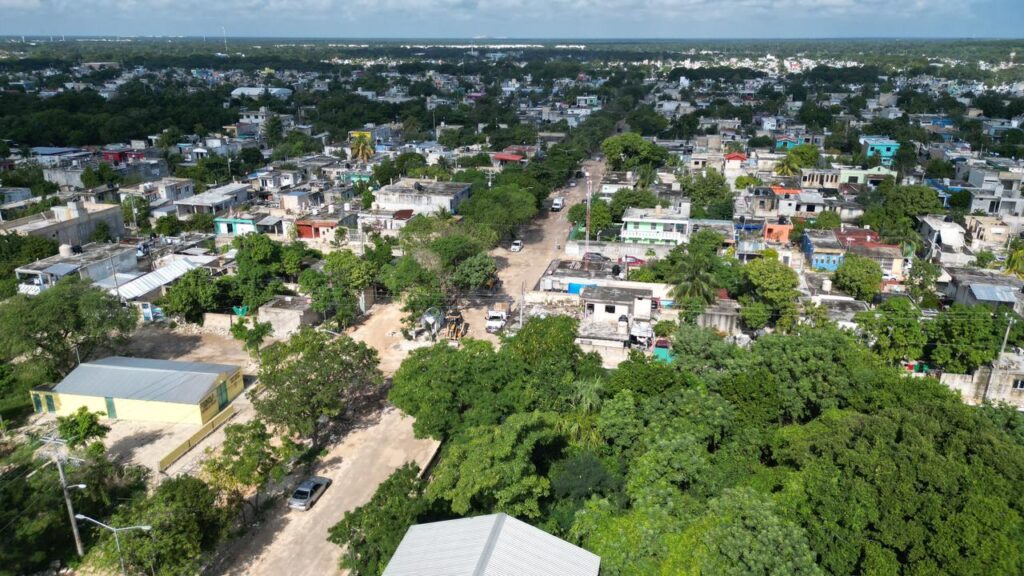 25 mdp destinados a obras en Colonia Tierra y Libertad en Cancún