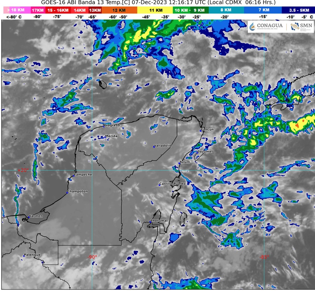 Clima para hoy en Cancún y Quintana Roo: Lluvias aisladas