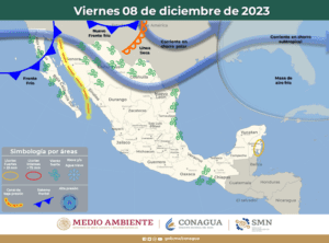 Frentes Fríos se aproximan a México: afectará a estos estados